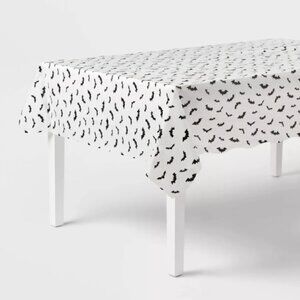 Halloween 1ct Bat Table Cover - Spritz 52 5/32 in x 108 in Tip Photo Backdrop